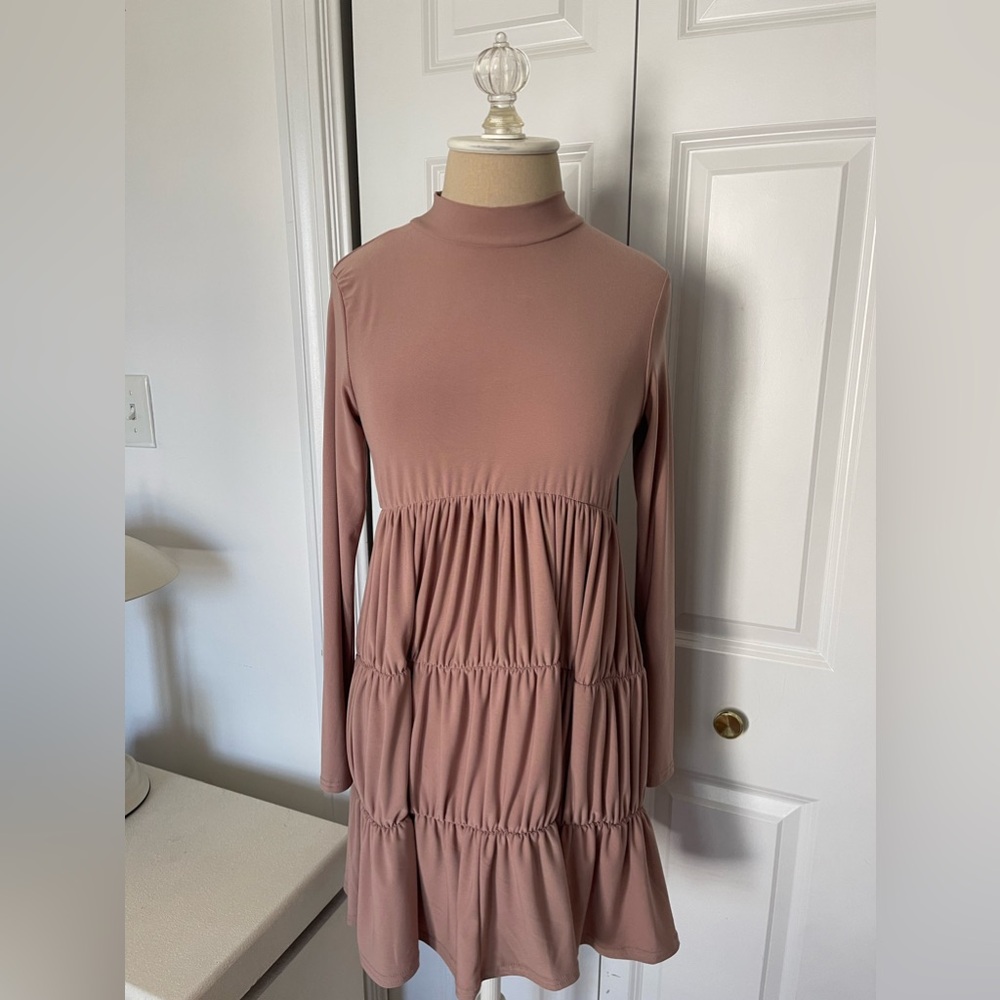Baby doll ruffle dress